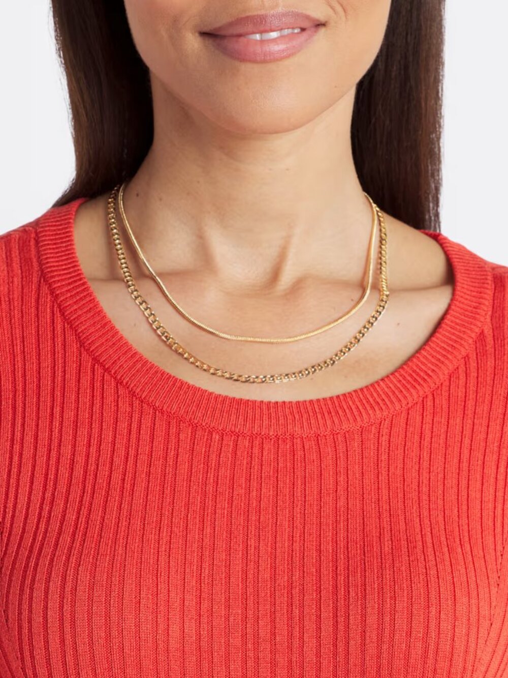 Towne & Reese Delicate Double Layer Chain